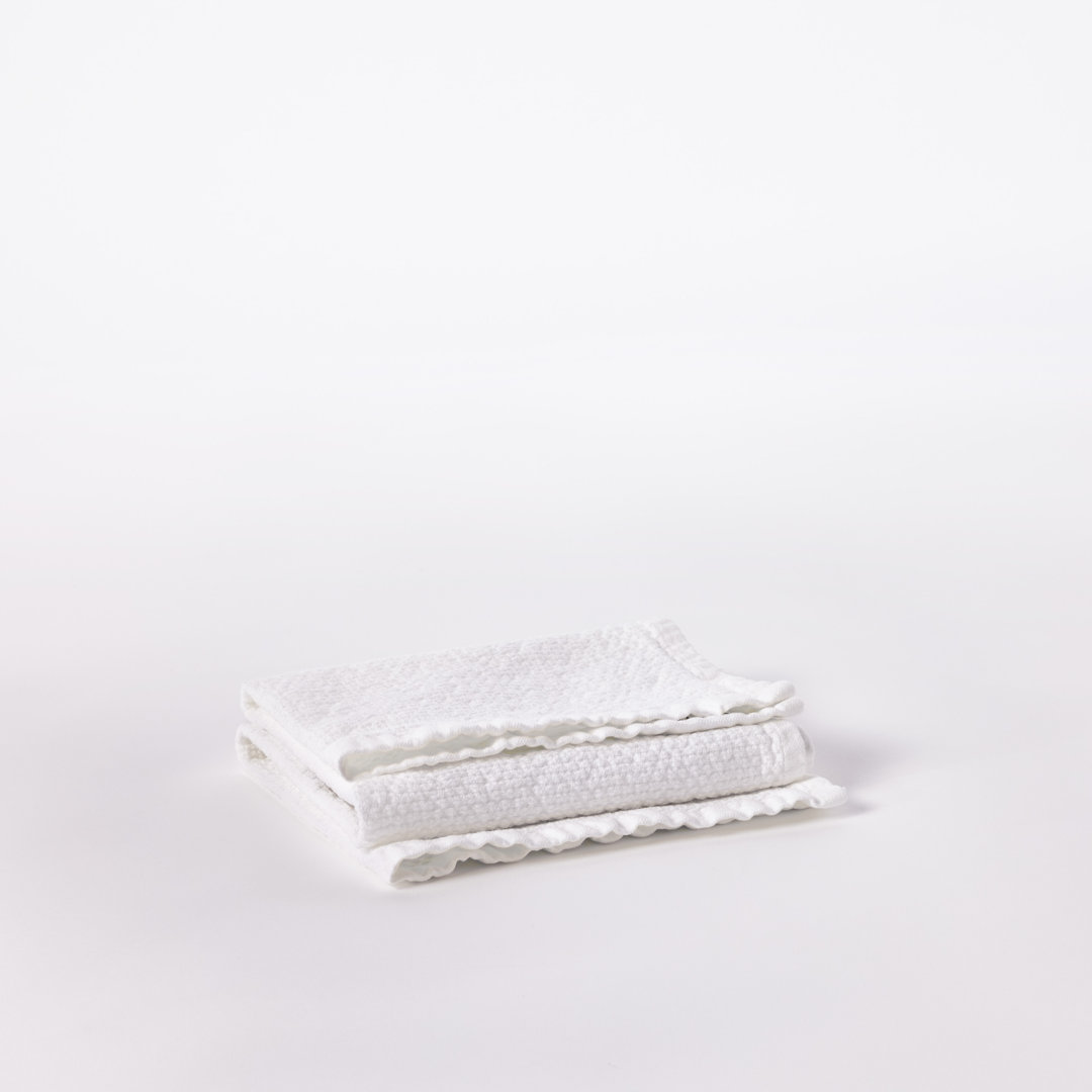 Adriatic Organic Organic 100% Cotton Lightweight Hand Towel Coyuchi 