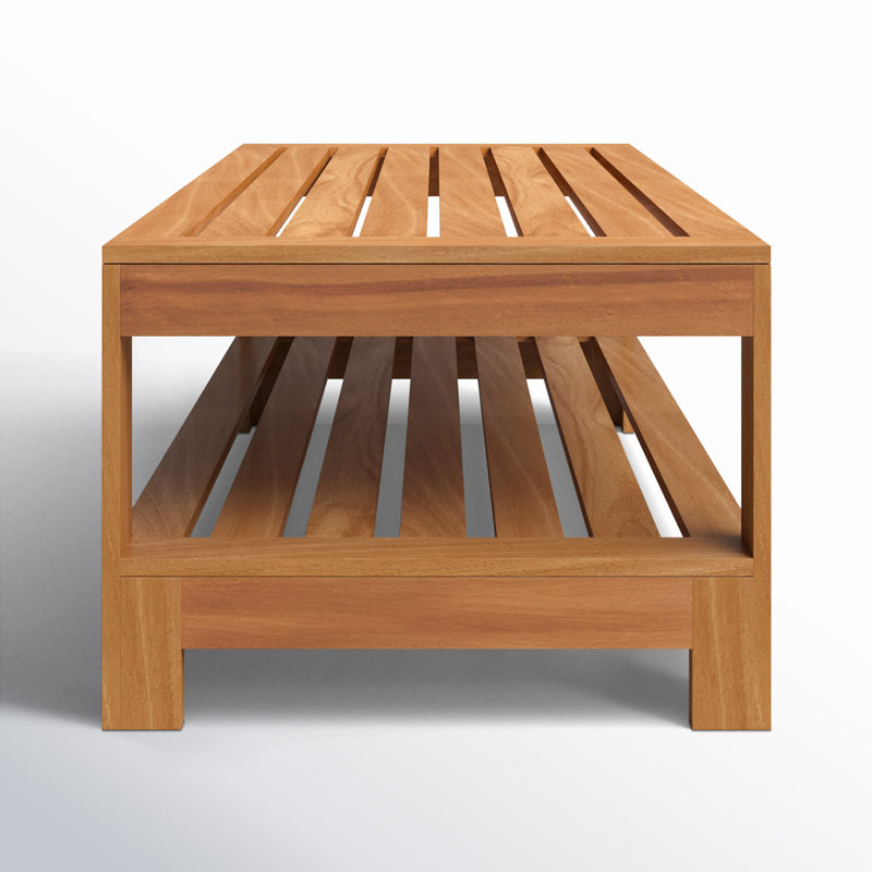 Table basse d'extérieur en teck Bogota