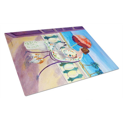 Wood Glass Cutting Board