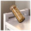 Étagère de boulanger de cuisine de 65 po de hauteur avec armoire à porte rabattable - 5 niveaux multifonctionnel, support pour micro-ondes, station de bar et armoire de rangement pour garde-manger, blanc