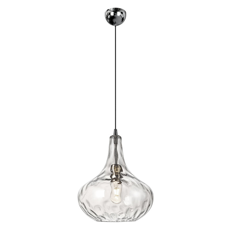 Blocton 1 - Light Shaded Pendant, Clear Glass