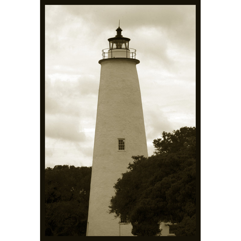 Ocracoke Island Lighthouse by Jason Johnson - Print on Canvas, 91cm H x 61cm W, Wrapped Canvas
