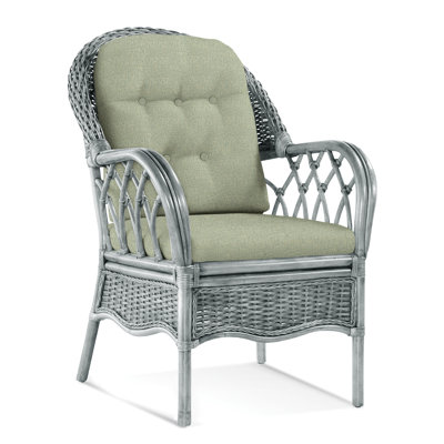 Chaise avec accoudoirs rembourrée Everglade