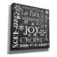 «Christmas Chalk 1 French» par Erin Clark, art mural sur toile-923689138