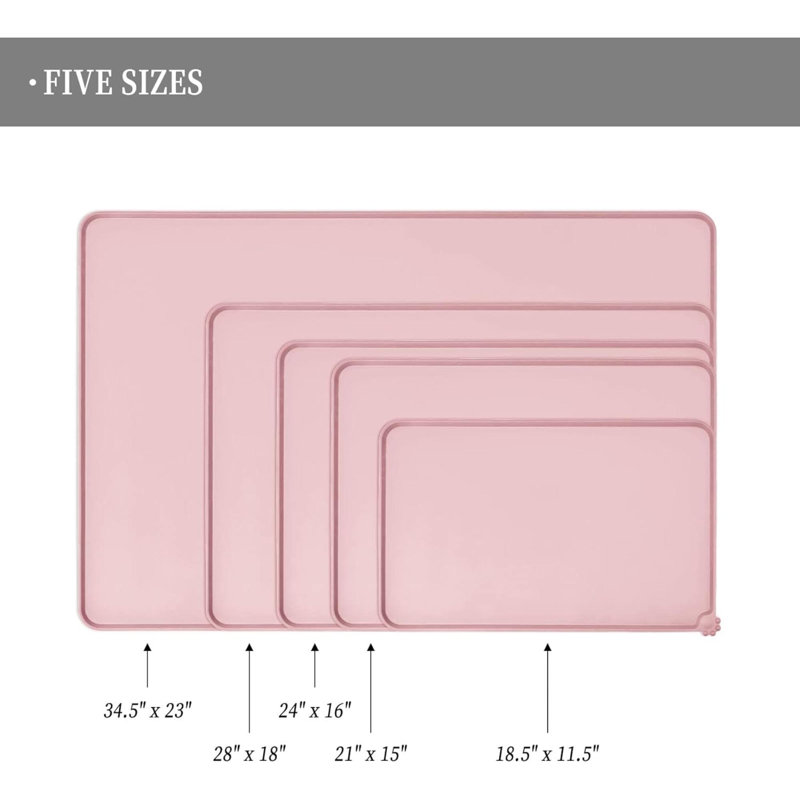 Anti-Skid Placemat, Rose