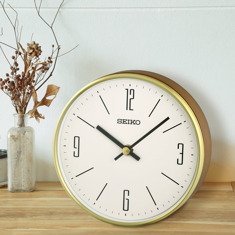 Horloge moderne classique QXG158GLH, doré