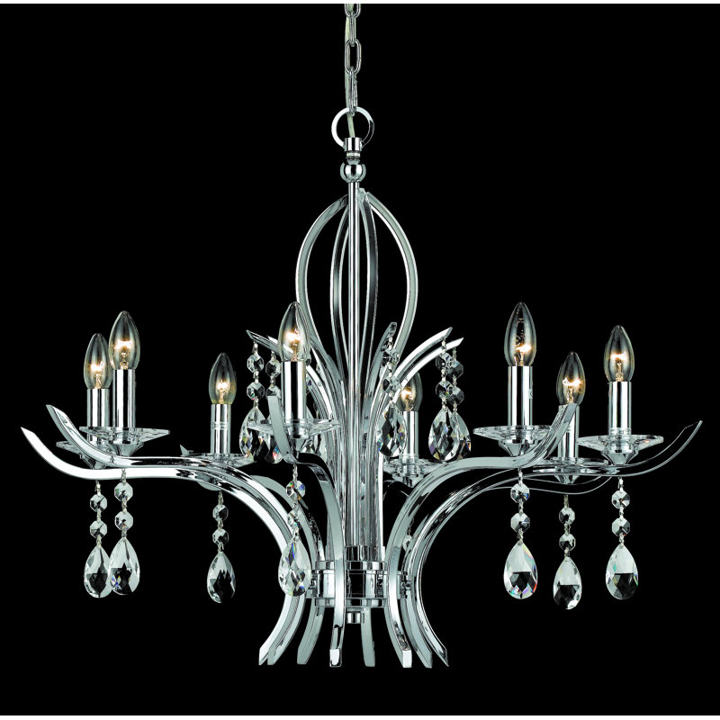 8 - Light Candle Style Chandelier