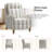 Manual Recliner with Solid Wood Legs-2052512803