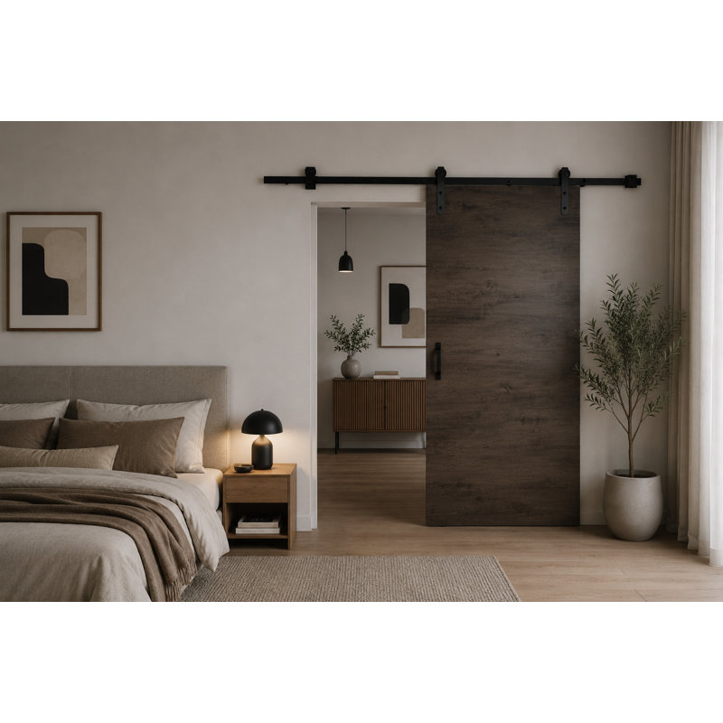 Door, Dark Brown, 96cm x 205cm