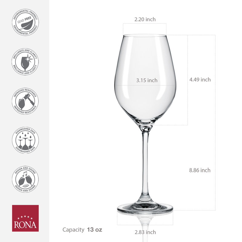 13 oz. Verre à vin
