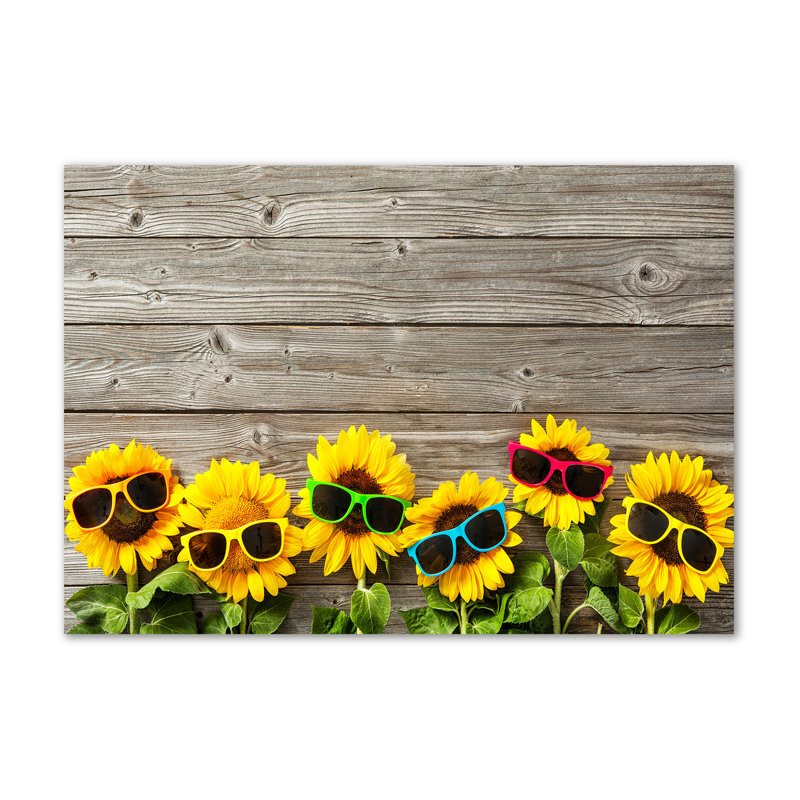 Sunflowers - Wrapped Canvas Print