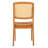 Morgan Teak Wood and Cane Dining Chairs