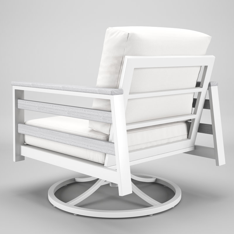 Townsend Sunbrella® Patio Lounge Chair, Canvas White