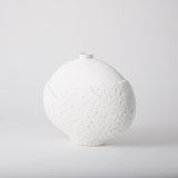 Asymmetrical Stipple Table Vase