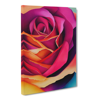 Unique Rose Flower Vol.2 - Wrapped Canvas