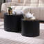 Table basse ronde en bois-2089149227