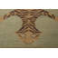 Classic Pictorial Tiger Rug Green Orange Custom Pattern By Rug & Kilim-2138139703