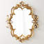 Charcroft Oval Metal Mirror