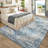 Elegant Oriental Machine Washable Rug with Rubber Anti-Slip Backing Ideal for Living Room, Dining Room, Bedroom, Office & Playroom-903669173
