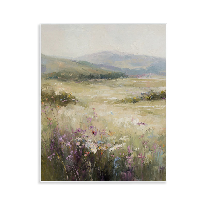 Plaque murale Fields Of Serenity, design par Svetlana Aleynikova