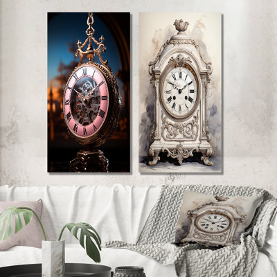 " Clock Eternal Grace " 2 - Pieces