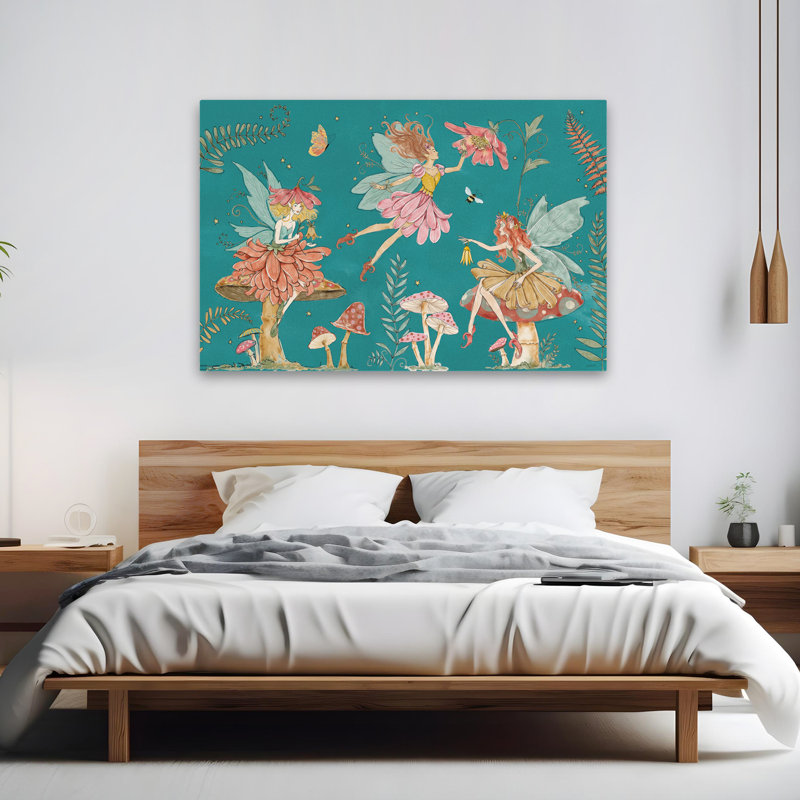 Garden Fairies Blue II, H 60 po x l 40 po