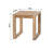 Teak 5 - Person Patio Conversation Sets with Sunbrella® Cushions-288568159