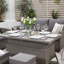 Aarjun 7 Seater Rattan Effect Sofa Set-58714150-58714151