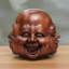 Novica Four Faces Wood Sculpture
