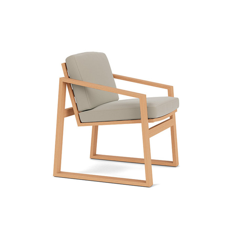 Pursuit Outdoor Dining Armchair, Callen Driftwood