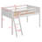 Wood Low Loft Bed With Ladder, Ladder Can Be Placed On The Left Or Right-433162481