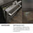 ZLINE Autograph 24 in. 3rd Rack Dishwasher w/ Auto Door Open, 44dBa, Steel Panel & Black Handle-65685055