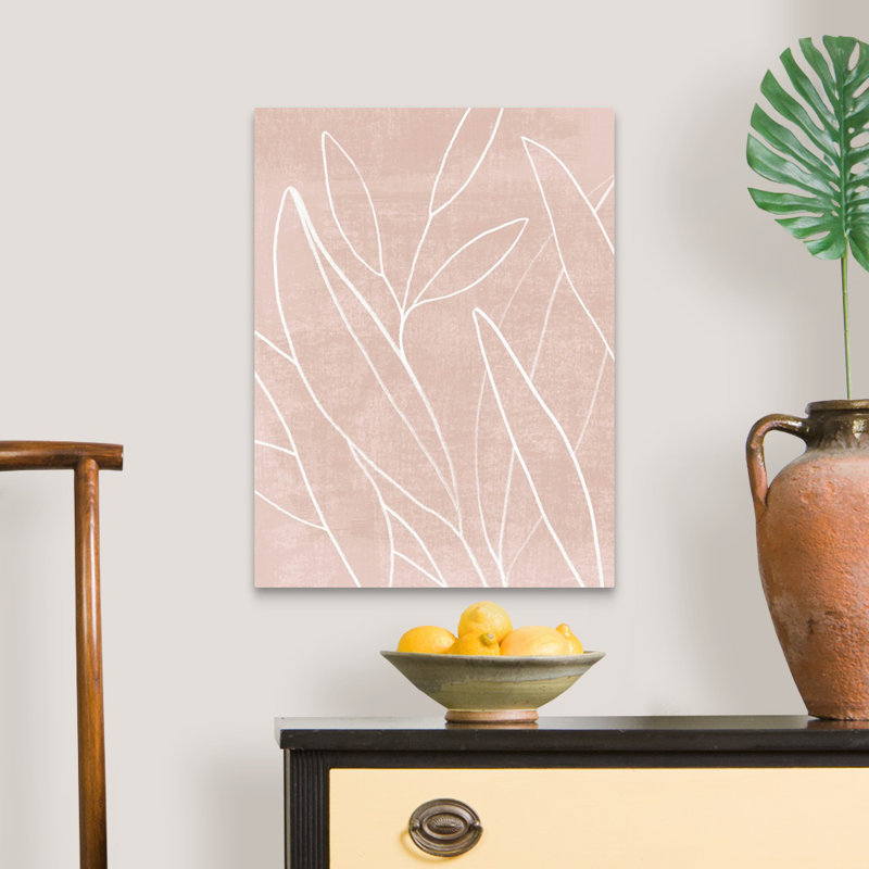 «Mauve Magic I», art mural sur toile, Toile tendue, H 24 po x l 18 po