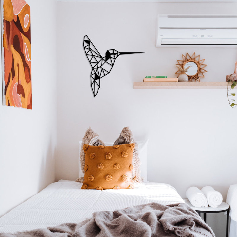 Décoration murale, H 17 po x l 17 po x P 0,05 po