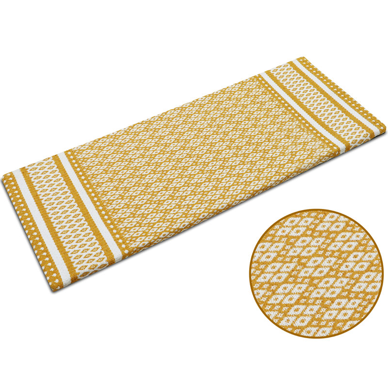 Tapis de cuisine Diontaye, Moutarde