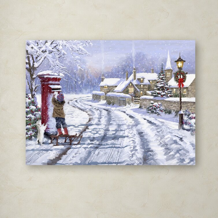 Trademark Fine Art 'Posting Card 2' Canvas Art by The Macneil Studio