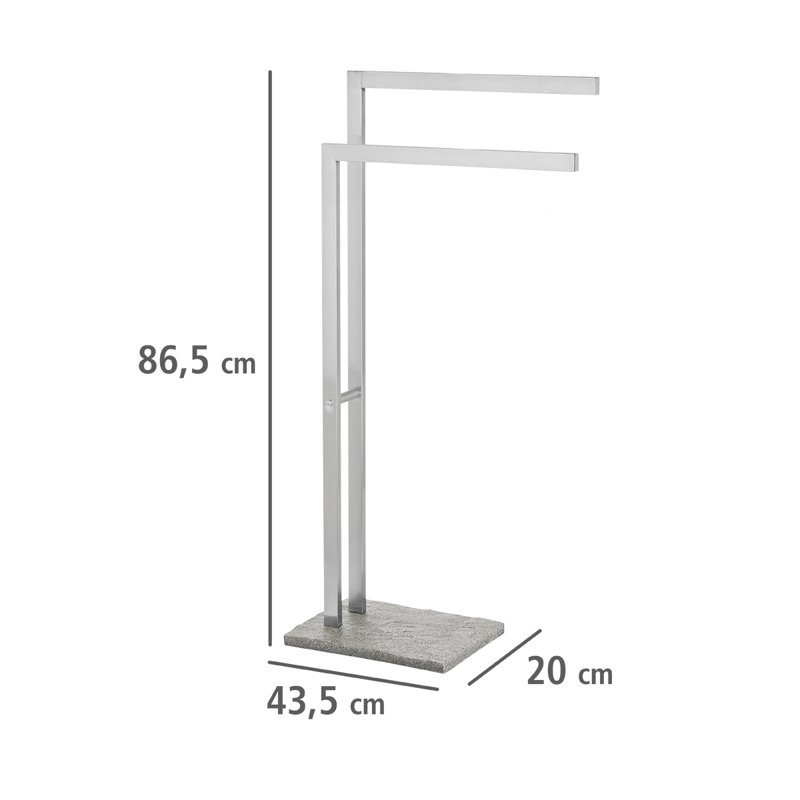 Granite 2 Freestanding Towel Stand