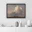 «Pastel Countryside Cloudy Sky», impression sur toile, paysage naturel pour le salon, encadrée sur papier-93487921-93487923