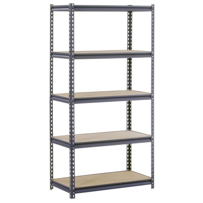Steel Height -Adjustable Shelving Unit