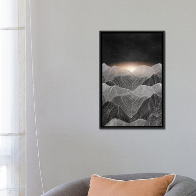 «Lines», reproduction d'impression sur toile tendue