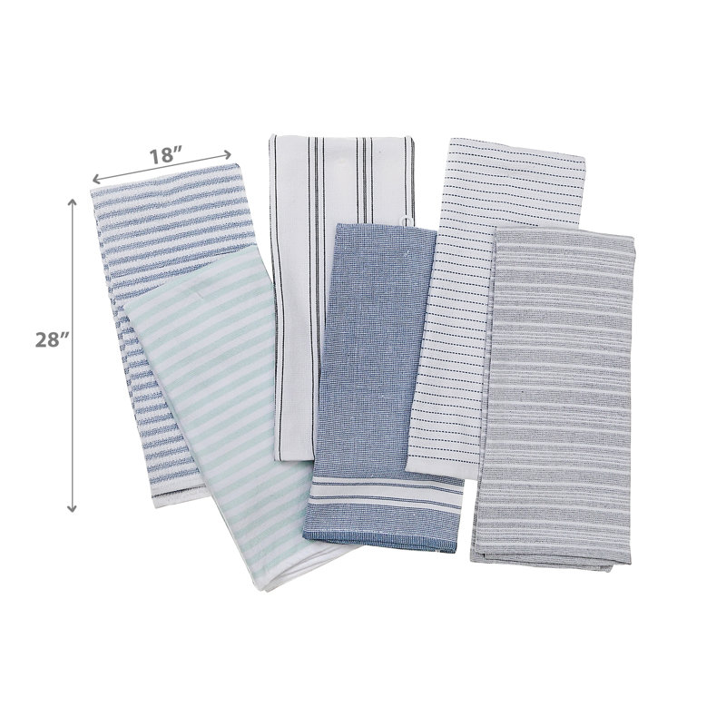 Cotton Stripe Tea Towel Kitchen Towel
