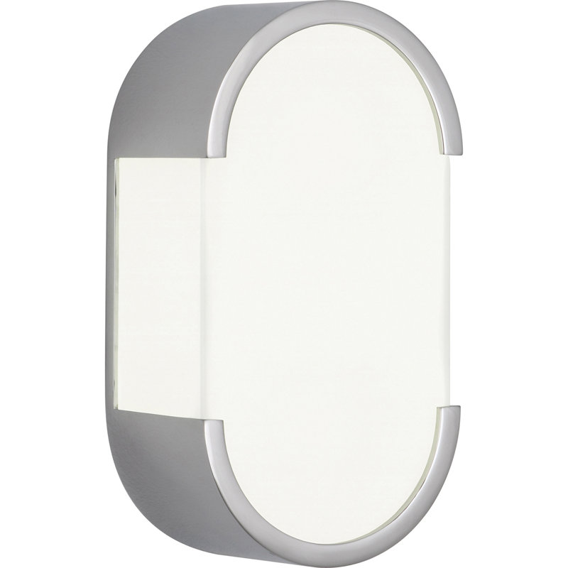 Bryce 2 - Light Flush Mounted Sconce, Polished Chrome