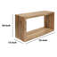 Alberry 52'' Solid Wood Console Table-952465206