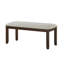 Banc rembourré Anoki Chenille