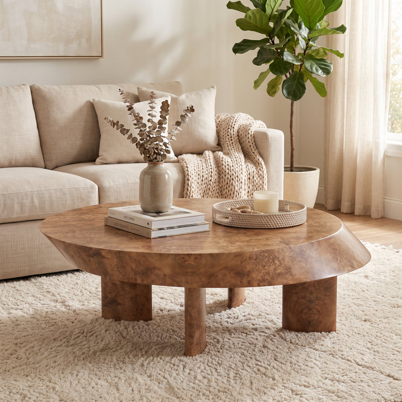 Table basse Calyx Burl