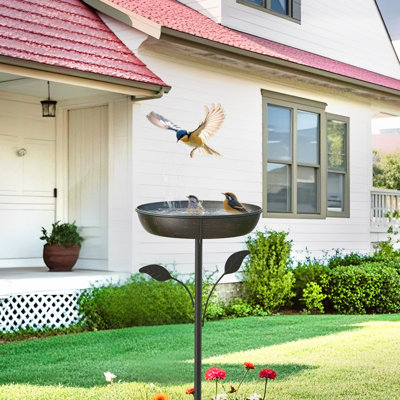 Metal Birdbath