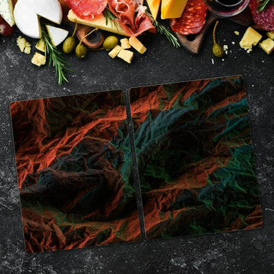 Barlet Tempered Glass Rocks Chopping Board