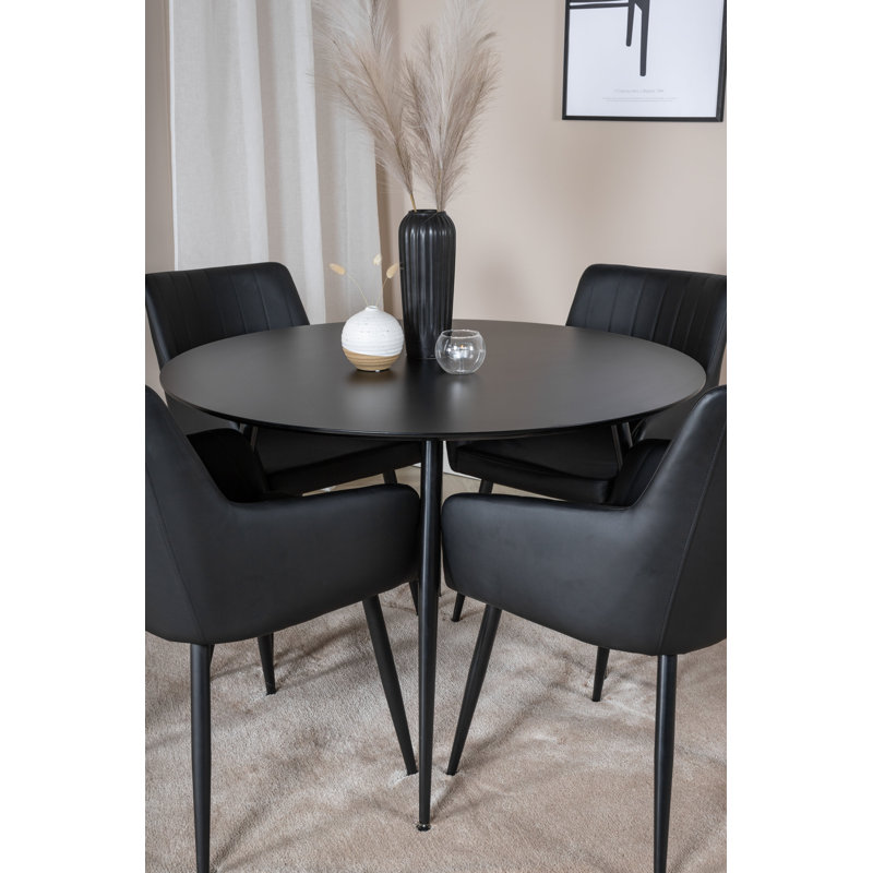 Zapata 4 - Person Dining Set