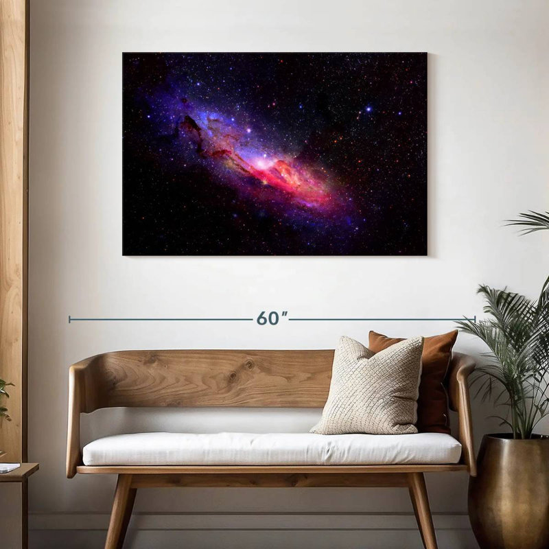 Oberle Galaxy In Space, 30" H x 45" W