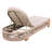 Outdoor Acacia Wood Patio Adjustable Lounge Chair Set Of 4 - Uncushioned For Backyard Pool Garden - Beige Rope & Natural Iron-426441457